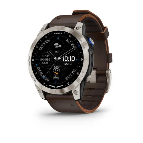 Garmin D2 Mach 1 bracelet cuir